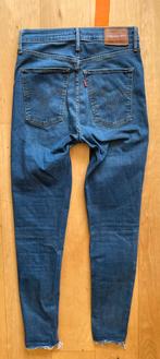 Levi’s Mile High Super Skinny jeans spijkerbroek W27 L30, Blauw, Ophalen of Verzenden, Zo goed als nieuw, W27 (confectie 34) of kleiner