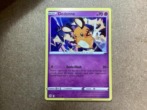 1x Dedenne [BRS 067/172] (Near Mint), Hobby en Vrije tijd, Verzamelkaartspellen | Pokémon, Zo goed als nieuw, Losse kaart, Ophalen of Verzenden