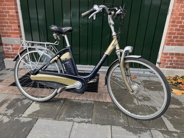 Gazelle easy glider e- bike, Fietsen en Brommers, Elektrische fietsen, Gebruikt, Gazelle, 47 tot 51 cm, 50 km per accu of meer