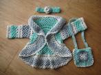 Gehaakt baby vestje / jasje maat 68 - 74, Ophalen, Nieuw, Meisje, Jasje