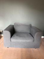 Bankstel: Loveseat & 3-zitsbank, Huis en Inrichting, Fauteuils, Ophalen, Gebruikt, Stof, 75 tot 100 cm