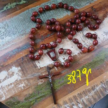 prachtige houten XL paternoster beschikbaar voor biedingen