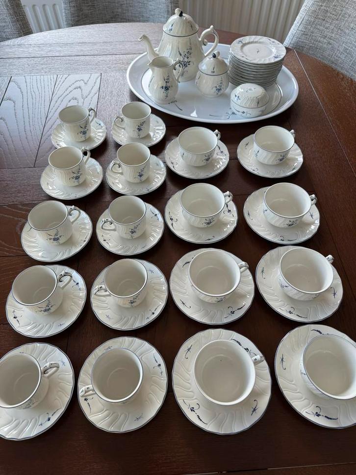 Villeroy & Boch Vieux Luxembourg koffie en theeservies, Huis en Inrichting, Keuken | Servies, Zo goed als nieuw, Kop(pen) en/of Schotel(s)
