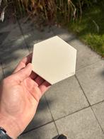 Winckelmans Hexagon Tegels 10x10 Ivory (48 stuks), Doe-het-zelf en Verbouw, Tegels, Ophalen, Keramiek, Minder dan 5 m², Vloertegels