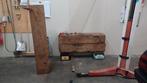 2 stukken bint van 1.5m bij 28x28cm, Doe-het-zelf en Verbouw, Hout en Planken, Ophalen, Gebruikt, 50 mm of meer, Balk