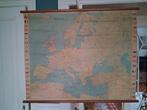 Oude schoolkaart europa, Ophalen of Verzenden, Aardrijkskunde