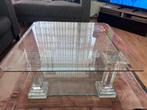 Glas salon tafel, Ophalen of Verzenden, Zo goed als nieuw