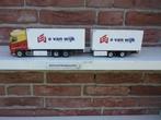 Tekno  Daf  XG  met  wipkar  van  E.  van  Wijk., Hobby en Vrije tijd, Modelauto's | 1:50, Ophalen of Verzenden, Nieuw, Bus of Vrachtwagen