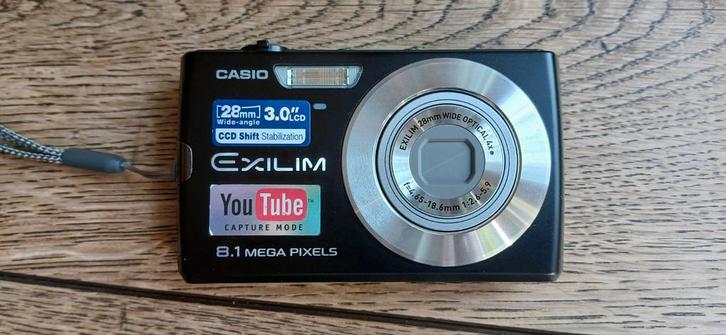 Nette en complete casio exilim ex-z155 8.1mp digitale camera, Audio, Tv en Foto, Fotocamera's Digitaal, Zo goed als nieuw, Canon