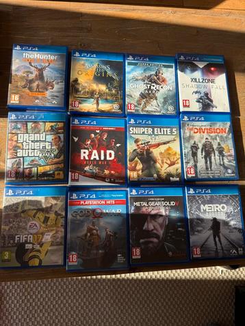 Playstation 4 pro en playstation 4 spellen te koop. beschikbaar voor biedingen