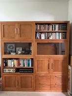 RIVA 1920 kast modern naturel eiken Wandmeubel Boekenkast, Ophalen, Gebruikt, 200 cm of meer, Eikenhout