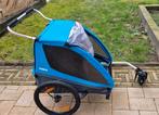 Thule Coaster XT  dubbelzits fietstrailer blauw, Nieuw, Ophalen