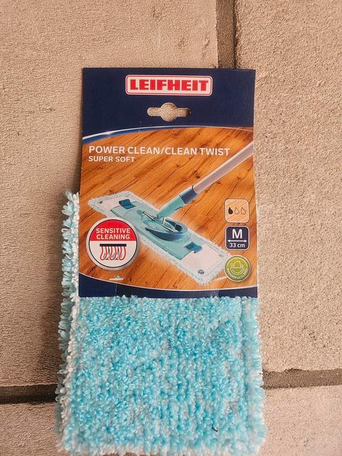 Leifheit Clean Twist Mop Overtrek - Nieuw!, Huis en Inrichting, Schoonmaakartikelen, Mop of Dweil, Ophalen of Verzenden