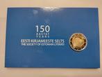 Estland 2 euro 2022 BU Literatuur Coincard, Ophalen of Verzenden, Estland, 2 euro, Setje