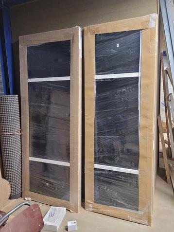 Staallook deur stomp. 930x2315. Skantrae SSL4426 rookgla beschikbaar voor biedingen