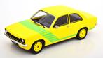 Opel Kadett C Swinger 1973 Geel / Groen 1-18 KK Scale ( Meta, Hobby en Vrije tijd, Modelauto's | 1:18, Nieuw, Overige merken, Ophalen of Verzenden