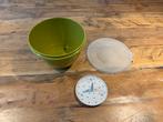 Tupperware retro slakom, Huis en Inrichting, Keuken | Tupperware, Ophalen of Verzenden, Groen