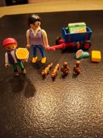 Playmobil bezoekers met bolderwagen, Ophalen of Verzenden