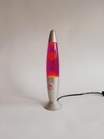 RETRO LAVALAMP | GEEL/PAARS, -, -, Ophalen of Verzenden, Glas