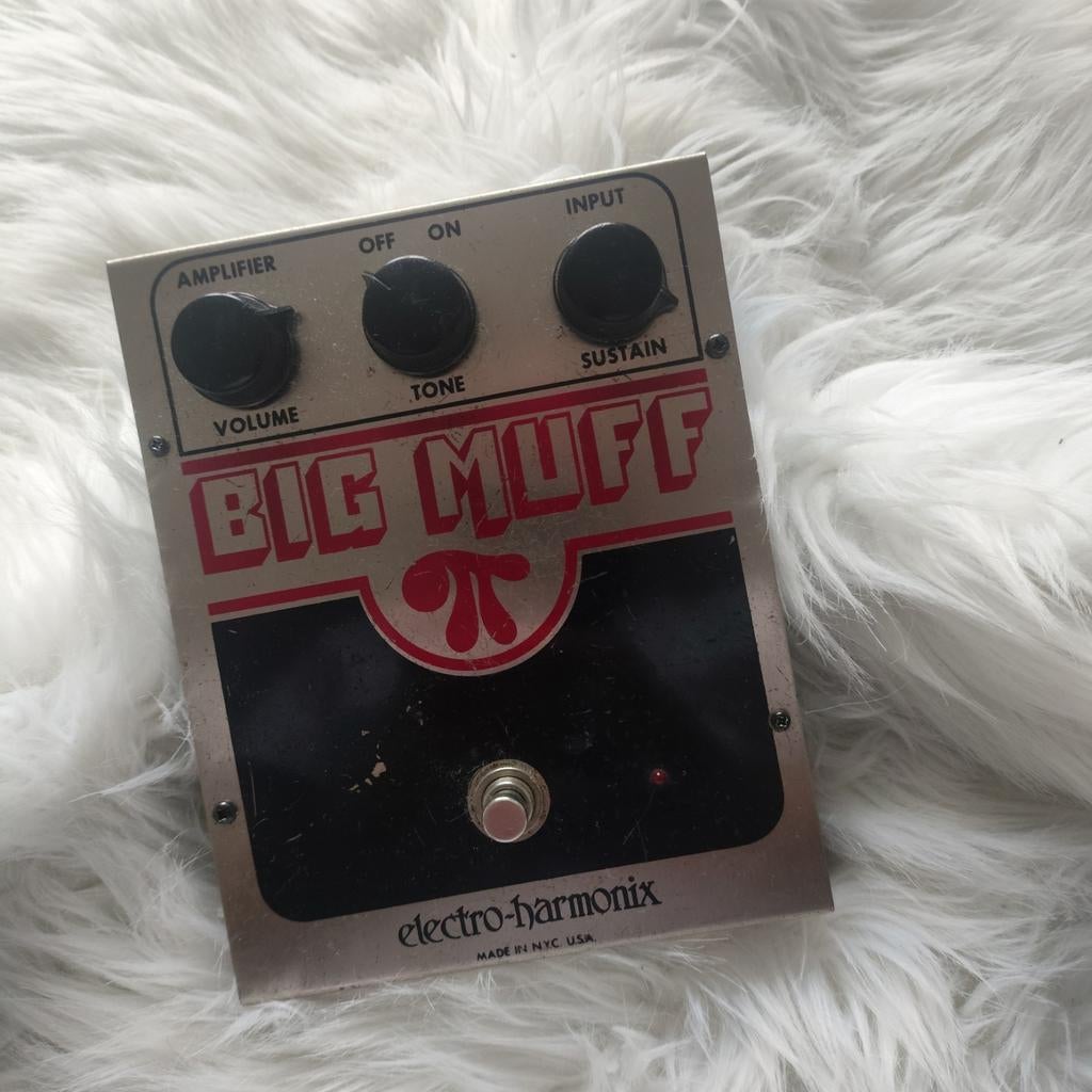 Big Muff V3 Ramshead transitie model 1977, Muziek en Instrumenten, Effecten, Ophalen of Verzenden, Gebruikt, Distortion, Overdrive of Fuzz
