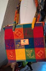 Grote, ruime, nieuwe kleurrijke (strand)tas uit Mexico, Ophalen of Verzenden, Nieuw