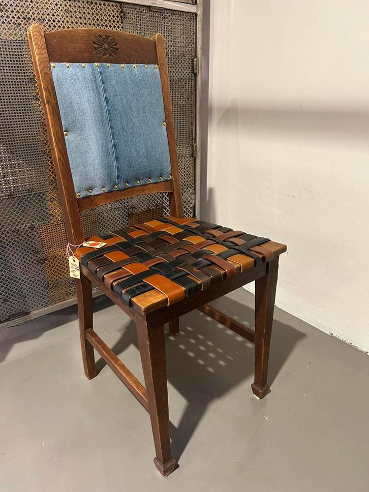 Upcycled-Recycled Amsterdamse school stoelen, Antiek en Kunst, Antiek | Meubels | Stoelen en Banken, Ophalen