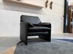 Nieuw Leolux Bora Beta Fauteuil zwart leer design stoel, Leolux, Nieuw, Ophalen of Verzenden, Leer