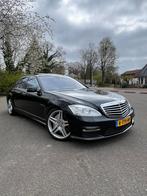 Mercedes-S63 lAMG 544 pk  lang Origineel, Auto's, 5461 cc, Zwart, Particulier, Sedan