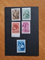 Hongarije ongetand 1165 - 1169 postfris, Postzegels en Munten, Postzegels | Europa | Hongarije, Ophalen of Verzenden