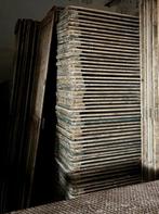 400x ! marktkraamschotten houten schotten marktkraam planken, 250 tot 300 cm, Plank, Gebruikt, Ophalen