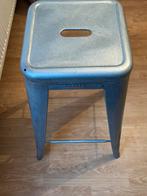 Tolix Gegalvaniseerde barkruk 75cm - 4 stuks, Ophalen, Zo goed als nieuw, IJzer