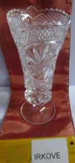 KRISTAL VAASJE nr. 27 * OP VOET STERSLIJPSEL * 17 cm *, Verzenden