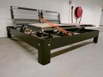 Auping Auronde bed met volledig elektrische verstelbaar, Verstelbaar, Auping Auronde bed elektrisch verstelbaar, Zwart, Tweepersoons