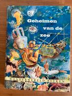 Plaatjesalbum "Geheimen van de Zee" (1956), Boeken, Ophalen of Verzenden, Gelezen, Ferdinand van Leeuwen, Plaatjesalbum