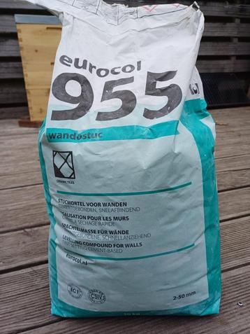Aangebroken verpakking Eurocol 955 – ca. 15+ kg beschikbaar voor biedingen