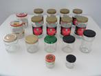 17 lege, schone jampotjes / jampotten met twist-off deksel, Ophalen of Verzenden, Nieuw