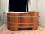Houten badkuip/ton - gebruikt, Ophalen, Gebruikt, Met bad