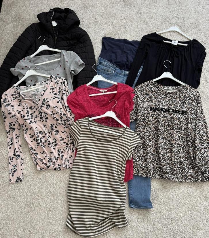 Pakket positiekleding maat S – 8 stuks – H&M, Noppies e.a., Kleding | Dames, Positiekleding, Gedragen, Overige typen, Maat 36 (S)