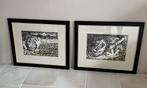 Kunsttekening set van 2, Ophalen