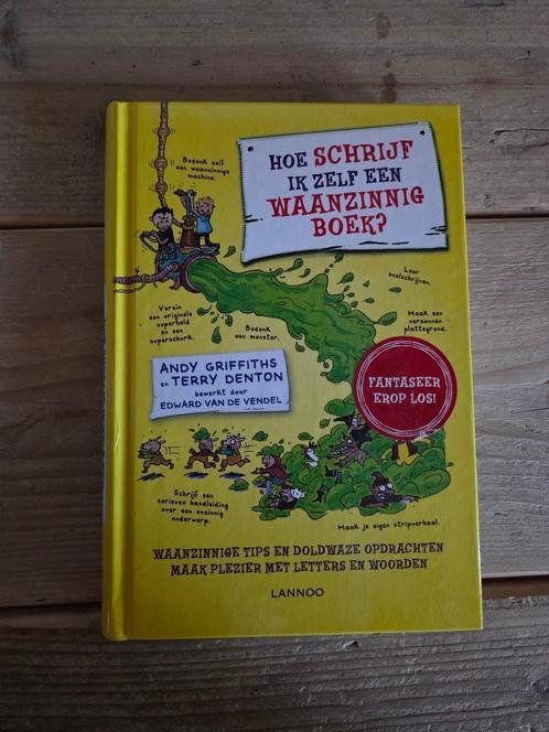 Hoe schrijf ik zelf een waanzinnig boek?, Boeken, Kinderboeken | Jeugd | 10 tot 12 jaar, Zo goed als nieuw, Fictie, Verzenden