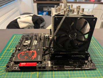 MSI Z87-G45 Gaming + i7-4770K + 16GB DDR3 + Scythe koeler beschikbaar voor biedingen