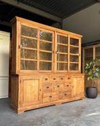 XL Ladenkast | teak Buffetkast | Winkelkast | School #2228, Huis en Inrichting, Kasten | Buffetkasten, Niet ingevuld, Gebruikt