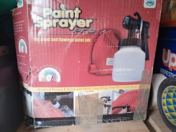 Paint Sprayer Pro – Nieuw in doos, onderdelen nog in plastic beschikbaar voor biedingen
