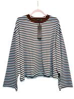 Longsleeve LIONESS nieuw met kaartje, Kleding | Dames, Truien en Vesten, Maat 38/40 (M), Blauw, Ophalen of Verzenden, Lioness