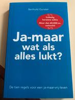 Ja-maar... wat als alles lukt?, Ophalen of Verzenden, Nieuw, Overige onderwerpen