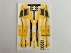 LEGO 8043 Motorized Excavator Stickervel, Ophalen of Verzenden, Nieuw, Lego