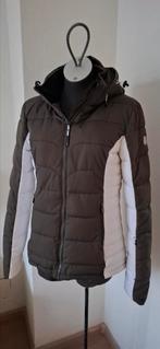 Maupiti jas winterjas skijas maat s 36 groen wit izgs, Ophalen of Verzenden, Zo goed als nieuw, Groen, Maupiti