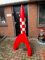 Vintage Kuifje Raketbeeld Decoratie XXL, Verzamelen, Ophalen, Gebruikt, Beeldje of Figuurtje, .