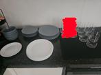 Ikea servies / kuhn rikon glazen, Huis en Inrichting, Keuken | Servies, Ophalen, Zo goed als nieuw, Overige stijlen, Bord(en)