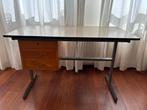 Oude schoolbank / vintage bureau, Ophalen, Gebruikt, Bureau